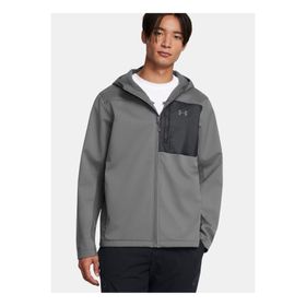 Under Armour 1371587-025 Shield Hooded Jacket Gri Erkek Mont Ceket