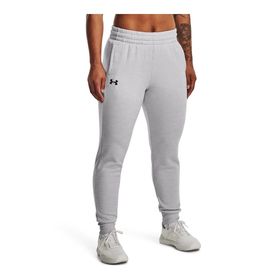 Under Armour 1373054 Fleece Halo Gray Light Heather Black Gri Kadın Eşofman Altı
