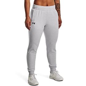 Under Armour 1373054 Fleece Halo Gray Light Heather Black Gri Kadın Eşofman Altı