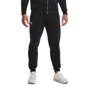 Under Armour 1373882 Siyah UA Essential Fleece Jogger Erkek Eşofman Altı