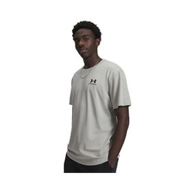 Under Armour 1373997-069 Gri Ua M Logo Emb Heavyweight Ss Erkek Günlük Tişört