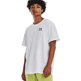 Under Armour 1373997-100 Beyaz Ua M Logo Emb Heavyweight Ss Erkek Günlük Tişört