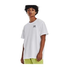 Under Armour 1373997-100 Beyaz Ua M Logo Emb Heavyweight Ss Erkek Günlük Tişört