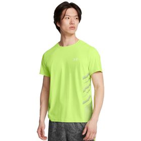 Under Armour 1376518-304 Launch Elite Graphic Yeşil Koşu Erkek T-Shirt
