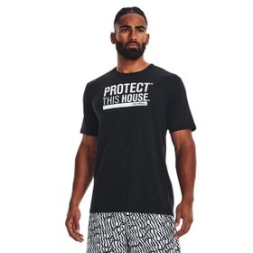 Under Armour 1379022-001 Protect This House Siyah Günlük Stil Erkek T-Shirt