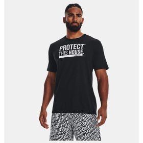Under Armour 1379022-001 Protect This House Siyah Günlük Stil Erkek T-shirt