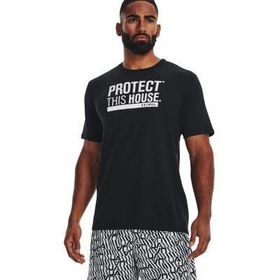 Under Armour 1379022 UA Protect This House SS Siyah Erkek T-shirt