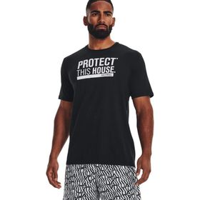 Under Armour 1379022 UA Protect This House SS Siyah Erkek T-shirt