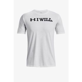 Under Armour 1379023-100 Beyaz Erkek T-Shirt