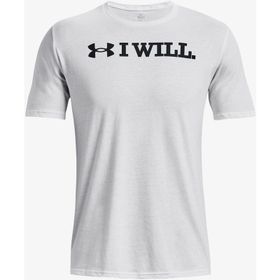 Under Armour 1379023-100 Beyaz Erkek T-Shirt