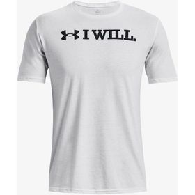 Under Armour 1379023-100 Beyaz Erkek T-Shirt