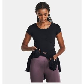 Under Armour 1379156-001 UA Meridian Fitted Siyah Kadın T-shirt
