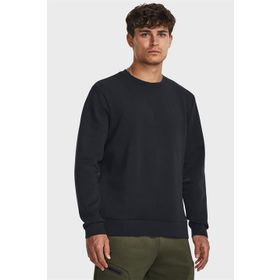 Under Armour 1381688 UA Unstoppable Flc Crew Siyah Erkek Sweatshirt