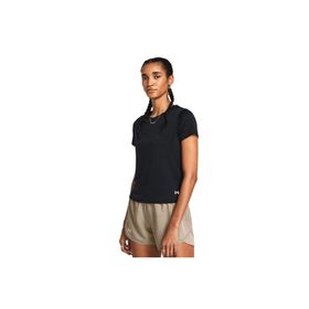 Under Armour 1382434-001 Launch Siyah Koşu Kadın T-Shirt