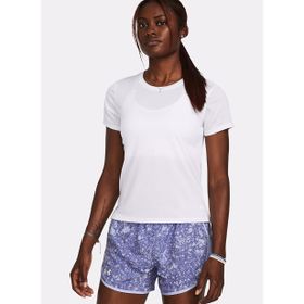 Under Armour 1382434-100 Launch Beyaz Koşu Kadın T-Shirt