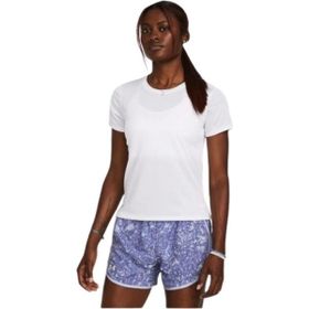 Under Armour 1382434-100 Launch Beyaz Koşu Kadın T-Shirt
