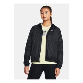 Under Armour 1382698-001 Rival Sport Windbreak Siyah Günlük Stil Kadın Ceket
