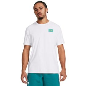 Under Armour 1382828-100 Beyaz Erkek T-shirt
