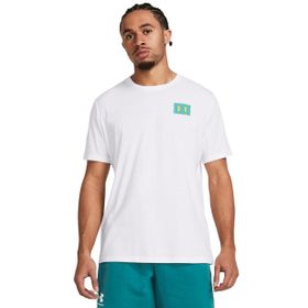 Under Armour 1382828-100 Beyaz Erkek T-shirt
