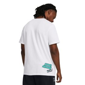 Under Armour 1382903-100 Beyaz Erkek T-shirt