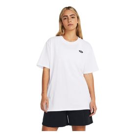 Under Armour 1383045-100 Beyaz Kadın T-shirt