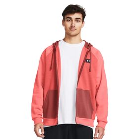 Under Armour 1383096-611 Kırmızı Erkek Sweatshirt