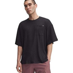 Under Armour 1383106-001 Siyah Ua Rival Waffle Crew Erkek Günlük Tişört