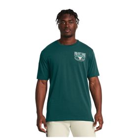 Under Armour 1383221-449 Petrol Erkek T-shirt