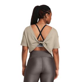 Under Armour 1383420-203 Kahve Kadın T-shirt