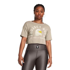 Under Armour 1383420-203 Kahve Kadın T-shirt