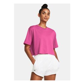 Under Armour 1383644-686 Pembe Kadın T-shirt