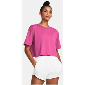 Under Armour 1383644-686 Pembe Kadın T-shirt