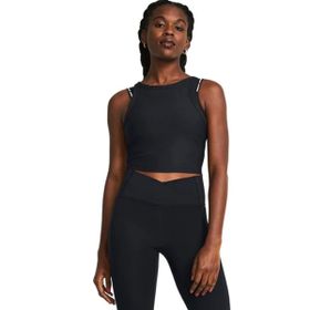 Under Armour 1384008-001 Meridian Rib Siyah Kadın Antrenman Atleti
