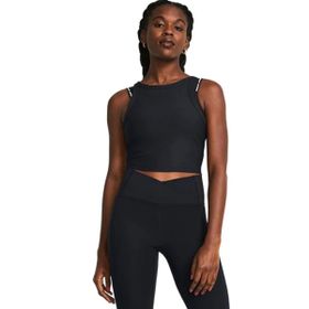 Under Armour 1384008-001 Meridian Rib Siyah Kadın Antrenman Atleti
