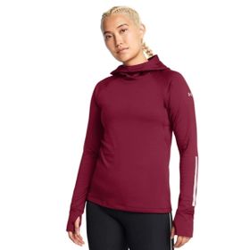 Under Armour 1386350-625 Launch CW Balaclava Hd Bordo Koşu Kadın T-Shirt