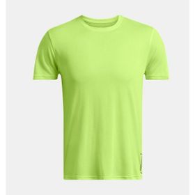 Under Armour 1386617-304 Run Anywhere Yeşil Koşu Erkek T-Shirt