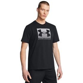 Under Armour 1386793-001 Siyah UA M Boxed Sports Updated SS Günlük Erkek T-Shirt