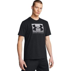 Under Armour 1386793-001 Siyah UA M Boxed Sports Updated SS Günlük Erkek T-Shirt