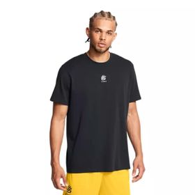 Under Armour 1387107-001 Curry Heavyweight Siyah Erkek T-shirt