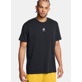 Under Armour 1387107-001 Curry Heavyweight Siyah Erkek T-shirt