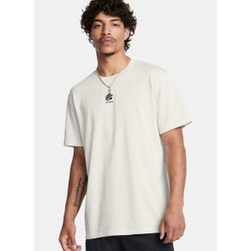 Under Armour 1387107-114 Curry Heavyweight Beyaz Erkek T-shirt