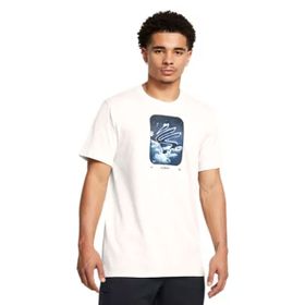 Under Armour 1387108-114 Curry Heavyweight Beyaz Erkek T-shirt