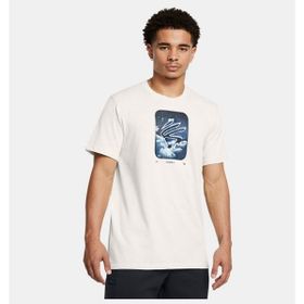 Under Armour 1387108-114 Curry Heavyweight Beyaz Erkek T-shirt