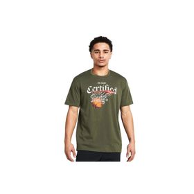 Under Armour 1387376-390 Heavyweight Yeşil Erkek T-shirt