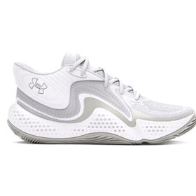Under Armour 3027647-102 Spawn 6 Mid Beyaz Erkek Basketbol Ayakkabısı
