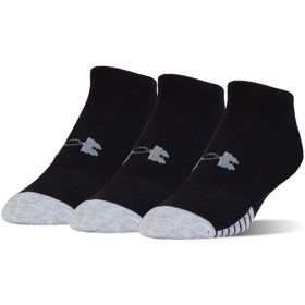 Under Armour 3'lü Siyah Heatgear No Show Çorap