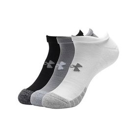 Under Armour 3'lü Siyah Heatgear No Show Çorap