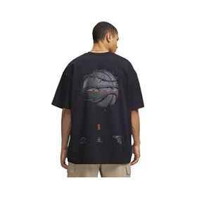 Under Armour 6009329-001 Siyah U M Hwt Hoops Photoreal Ss Erkek Basketbol Tişört