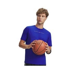 Under Armour 6009783-400 Lacivert Curry Night Night Tee Erkek Basketbol Tişört