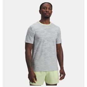 Under Armour 6011674-110 Halo Jacquard Beyaz Erkek T-shirt
